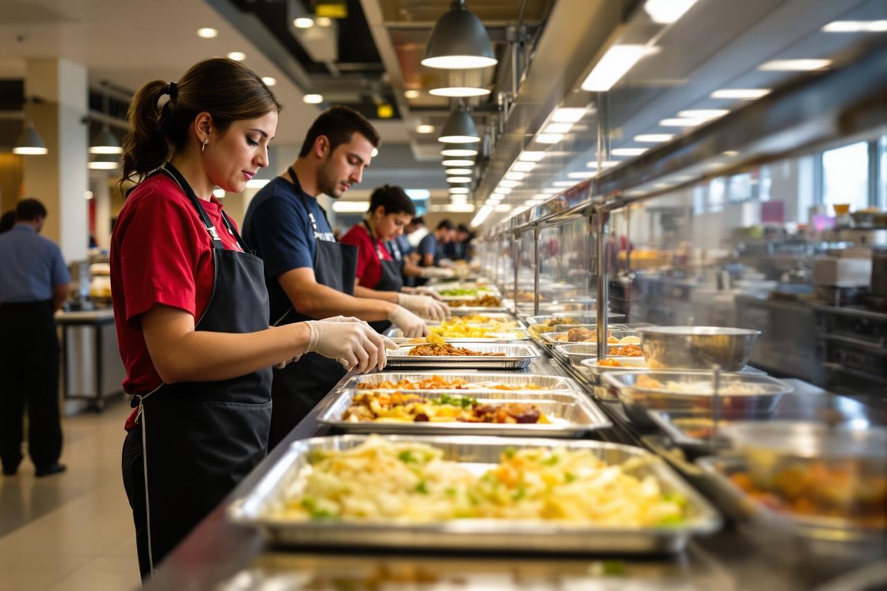 某高校食堂阿姨被曝给学生打饭时故意少给 - 爆料网站51娱乐八卦
